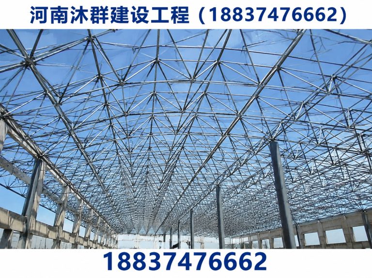 许昌经济技术开发区钢结构网架展示图